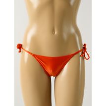 SALINAS - Bas de maillot de bain orange en polyamide - Femme - Taille 34 - Modz