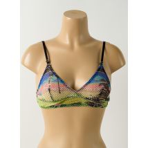 SALINAS - Haut de maillot de bain noir en polyester - Femme - Taille 36 - Modz