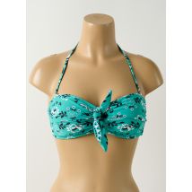 SALINAS - Haut de maillot de bain vert en polyamide - Femme - Taille 34 - Modz