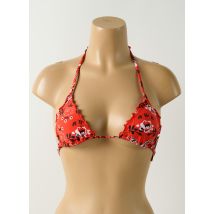 SALINAS - Haut de maillot de bain orange en polyamide - Femme - Taille 38 - Modz