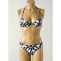 SALINAS - Maillot de bain 2 pièces noir en polyamide - Femme - Taille 38 - Modz