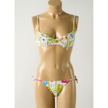 SALINAS - Maillot de bain 2 pièces vert en polyamide - Femme - Taille 38 - Modz