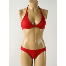 SALINAS - Maillot de bain 2 pièces rouge en polyamide - Femme - Taille 42 - Modz