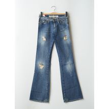 TAKE TWO - Jeans coupe slim bleu en coton - Femme - Taille W26 - Modz