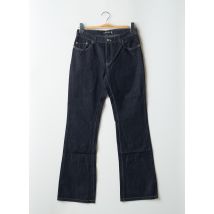 ZIPPER CUT - Jeans bootcut bleu en coton - Femme - Taille W31 - Modz