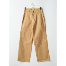 TEDDY SMITH - Pantalon droit beige en coton - Femme - Taille W26 - Modz