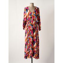 GRACE & MILA - Robe longue rose en viscose - Femme - Taille 38 - Modz