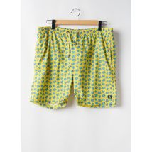 RECYCLED ART WORLD - Short de bain jaune en polyester - Homme - Taille XXL - Modz