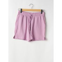 ICHI - Short violet en coton - Femme - Taille 34 - Modz