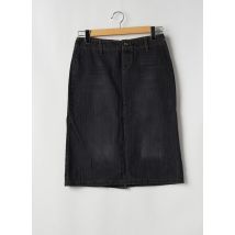 CIMARRON - Jupe mi-longue noir en coton - Femme - Taille W31 - Modz