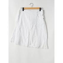 2 TWO - Jupe mi-longue blanc en coton - Femme - Taille 40 - Modz