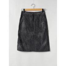 SCHOOL RAG - Jupe mi-longue gris en coton - Femme - Taille W27 - Modz