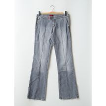 CIMARRON - Jeans bootcut gris en coton - Femme - Taille W31 - Modz