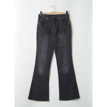 CIMARRON - Jean coupe flare noir en coton - Femme - Taille W31 - Modz