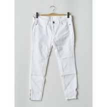LORD RICHARDS - Jeans coupe slim blanc en coton - Femme - Taille W31 - Modz