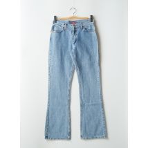 FIORUCCI - Jeans bootcut bleu en coton - Femme - Taille W31 - Modz