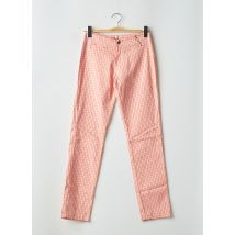 MANLY POP - Pantalon slim orange en coton - Femme - Taille 38 - Modz