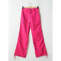 PHARD - Pantalon droit rose en coton - Femme - Taille W25 - Modz
