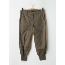 PHARD - Pantalon 7/8 vert en coton - Femme - Taille 40 - Modz