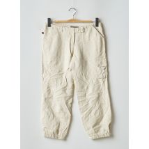 SESSUN - Pantalon cargo beige en lin - Femme - Taille 38 - Modz