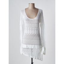 2 TWO - Robe de plage blanc en viscose - Femme - Taille 40 - Modz