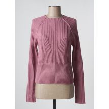 ZLK - Pull rose en merinos - Femme - Taille 40 - Modz