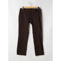 SPIRIT OF GANG - Pantalon 7/8 marron en coton - Femme - Taille W29 - Modz