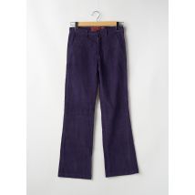 FREEMAN T.PORTER - Jeans coupe droite violet en coton - Femme - Taille W27 - Modz