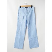 FREEMAN T.PORTER - Pantalon chino bleu en polyester - Femme - Taille W31 - Modz
