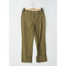 LA CITY - Pantalon droit vert en viscose - Femme - Taille 36 - Modz