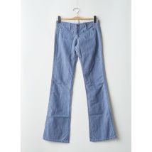 MELTIN'POT - Pantalon droit bleu en coton - Femme - Taille W25 - Modz