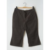 SCHOOL RAG - Pantacourt marron en coton - Femme - Taille W28 - Modz