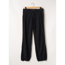 SESSUN - Pantalon droit noir en coton - Femme - Taille 40 - Modz