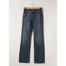 TEDDY SMITH - Jeans coupe droite bleu en coton - Femme - Taille W26 - Modz