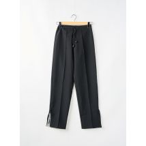 BUFFALO - Pantalon droit noir en polyester - Femme - Taille 40 - Modz