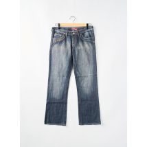 BLEND SHE - Jeans coupe droite bleu en coton - Femme - Taille W25 - Modz