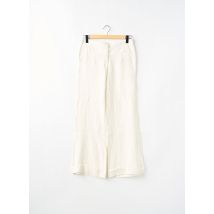 CHILLI PEPPER - Pantalon droit beige en lin - Femme - Taille 42 - Modz
