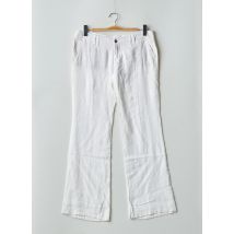 FREEMAN T.PORTER - Pantalon flare blanc en lin - Femme - Taille W31 - Modz