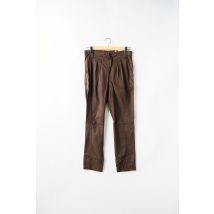 KILL DEAL - Pantalon droit marron en coton - Femme - Taille 38 - Modz