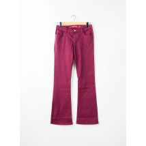 MISS SIXTY - Pantalon flare rouge en coton - Femme - Taille W32 - Modz
