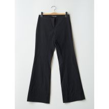 SCHOOL RAG - Pantalon flare noir en polyester - Femme - Taille W25 - Modz