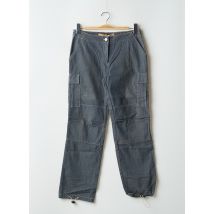 SCHOOL RAG - Pantalon cargo bleu en coton - Femme - Taille W31 - Modz