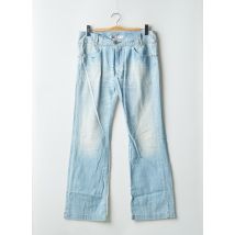 TAKE TWO - Jeans coupe droite bleu en coton - Femme - Taille W32 - Modz
