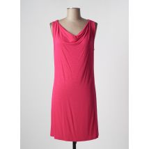 VANIA - Robe mi-longue rose en viscose - Femme - Taille 40 - Modz