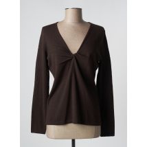 GARDEUR - Pull marron en laine - Femme - Taille 38 - Modz