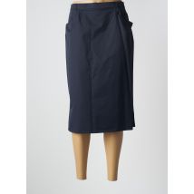 FE EDITION - Jupe mi-longue bleu en coton - Femme - Taille 50 - Modz