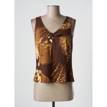 DUO - Top marron en viscose - Femme - Taille 38 - Modz
