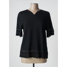 GRIFFON - Top noir en acrylique - Femme - Taille 44 - Modz