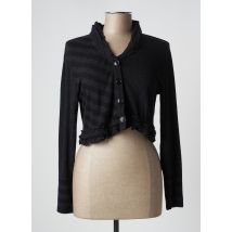 UN POINT C EST TOUT - Veste casual noir en viscose - Femme - Taille 40 - Modz