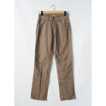 RWD - Pantalon droit marron en coton - Femme - Taille W28 - Modz